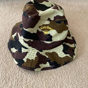 Kids Banz camouflage UV Sun Hat adjustable Velcro